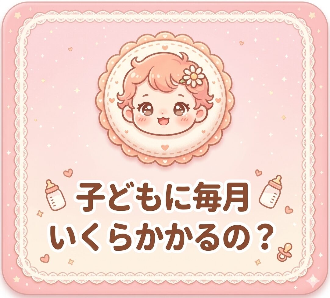 子どもに毎月いくらかかるの？