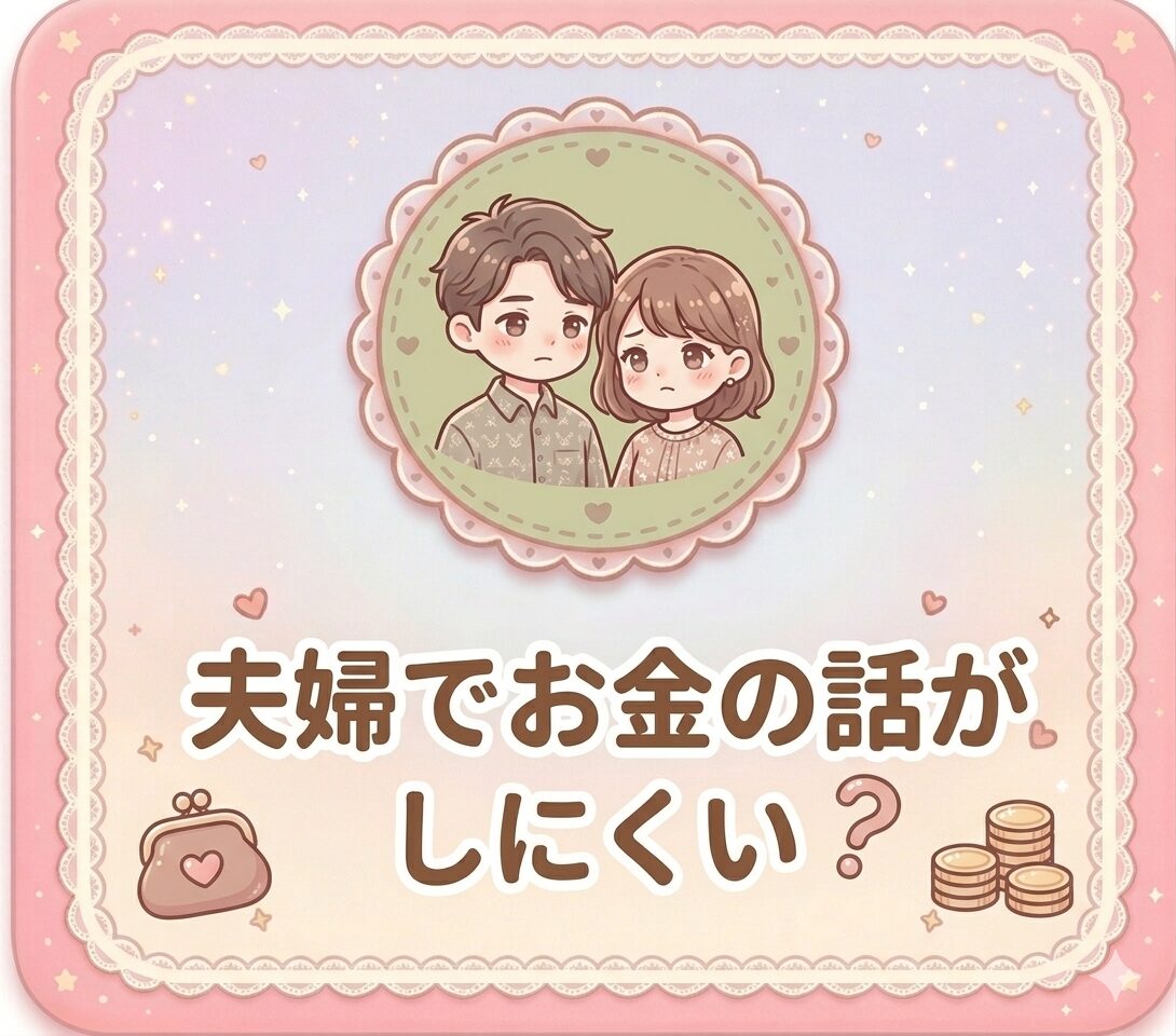 夫婦でお金の話がしにくい